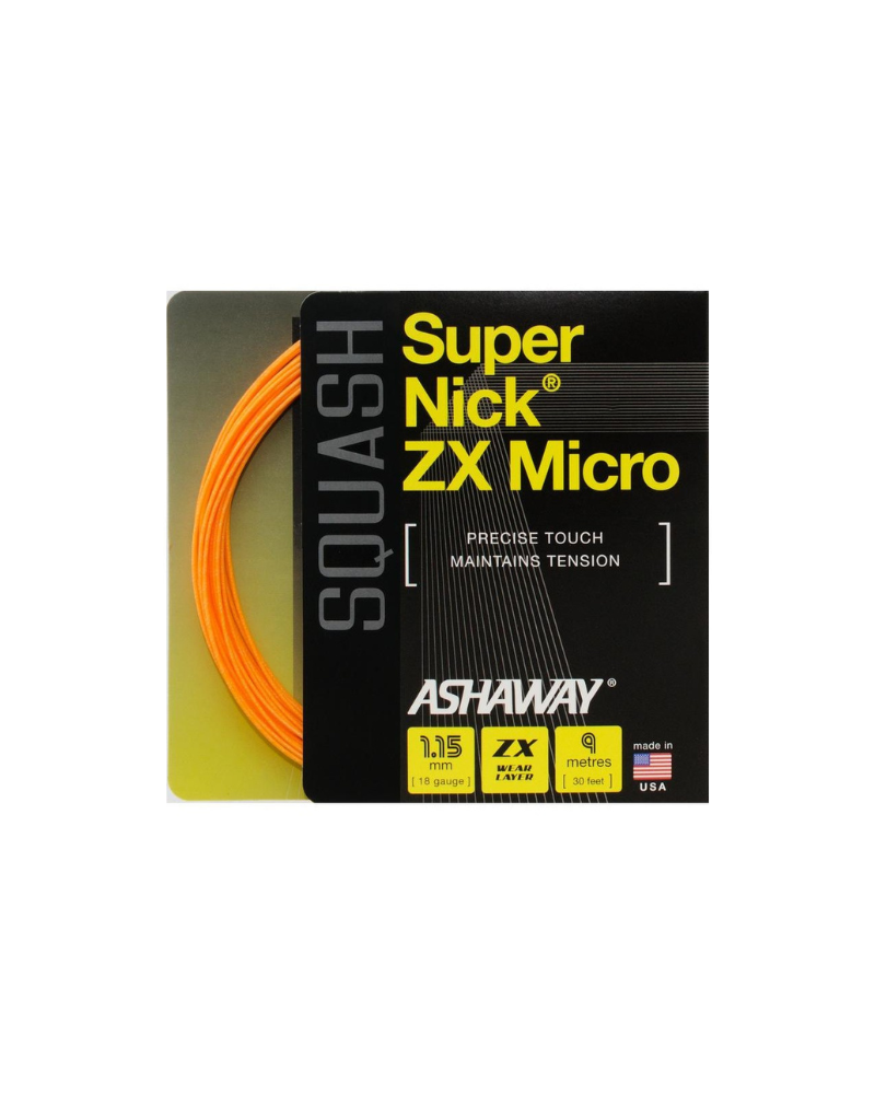 Naciąg do squasha SuperNick ZX Micro - set