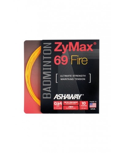 Naciąg do badmintona ZyMax 69 Fire - set ASHAWAY