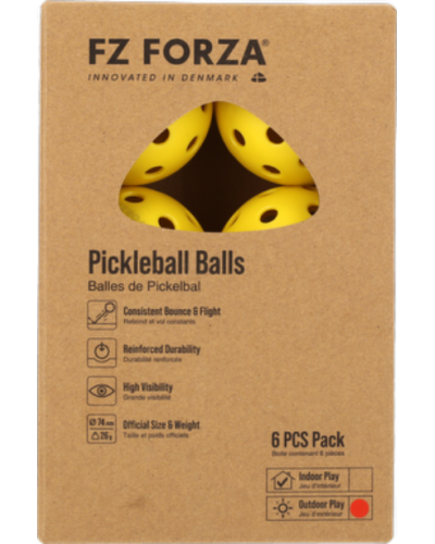 Piłki do pickleball Outdoor FZ Forza 6 szt